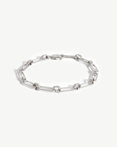 Aegis Chain Bracelet | Silver Plated