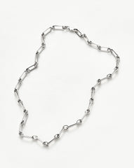 Aegis Chain Necklace | Silver Plated