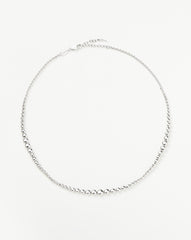 Beaded Choker | Sterling Silver