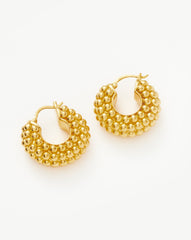 Baya Hoop Earrings | 18k Gold Plated