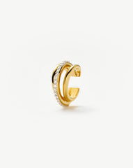 Celestial Pave Ear Cuff | 18k Gold Vermeil/Cubic Zirconia