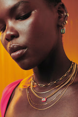 Chubby Tunnel Huggies | 18k Gold Vermeil