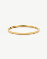 Classic Hinged Bangle | 18k Gold Vermeil