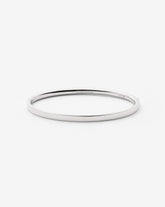 Classic Hinged Bangle | Sterling Silver