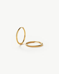 Classic Small Hoop Earrings | 18k Gold Plated