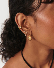 Classic Stone Stud Earrings | 18k Gold Vermeil/Cubic Zirconia