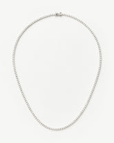 Classic Tennis Necklace | Sterling Silver Cubic Zirconia