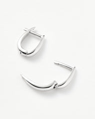 Claw Huggies | Sterling Silver