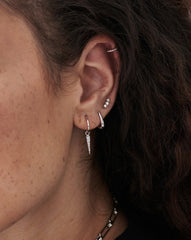 Claw Huggies | Sterling Silver