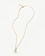 Fine Baroque Pearl Organic Pendant Necklace