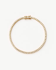 Fine Diamond Tennis Bracelet - Size M | 14k Solid Gold Lab Grown Diamonds