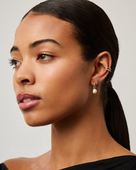 Fine Sapphire Huggies