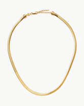 Flat Snake Chain Necklace