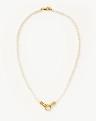 Harris Reed Medium In Good Hands Pearl Pendant Necklace