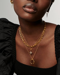 Harris Reed North Star Pearl Necklace | 18k Gold Vermeil/Pearl