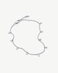 Interstellar Drop Bracelet | Silver Plated