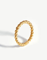Lasso Stacking Ring | 18k Gold Vermeil