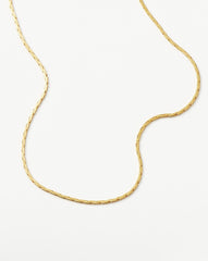 Lucy Williams Cobra Snake Chain Choker | 18k Gold Plated