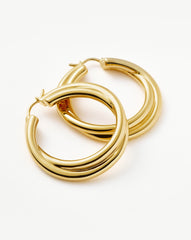 Lucy Williams Entwine Hoop Earrings