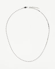 Lucy Williams Horizon Link Chain Necklace | Sterling Silver
