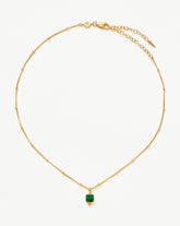 Lucy Williams Malachite Choker | 18k Gold Vermeil/Malachite