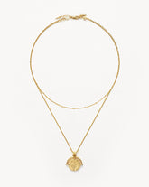 Lucy Williams Roman Arc Chain Necklace Set | 18k Gold Vermeil