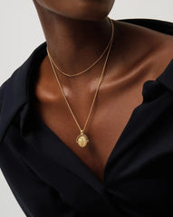 Lucy Williams Roman Arc Chain Necklace Set | 18k Gold Vermeil
