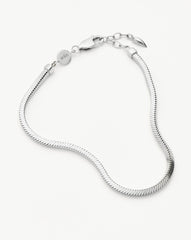 Lucy Williams Square Snake Chain Bracelet
