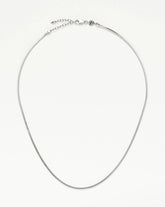 Lucy Williams Short Square Snake Chain Necklace