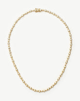 Lucy Williams Tennis Necklace | 18k Gold Plated