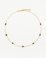 Magma Gemstone Charm Choker