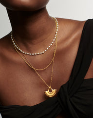 Medium Rope Chain Necklace | 18k Gold Vermeil