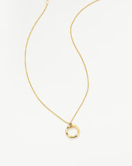 Mini Molten Pendant Necklace