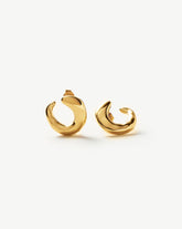 Molten Open Earrings | 18k Gold Vermeil
