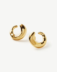 Molten Open Earrings | 18k Gold Vermeil
