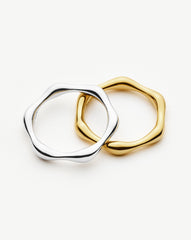 Molten Stacking Ring | 18k Gold Vermeil