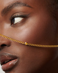 November Birthstone Chain Bracelet | 18k Gold Plated Vermeil/Citrine