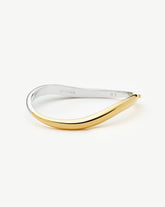 Savi Signature Hinged Bangle | Mix Metal