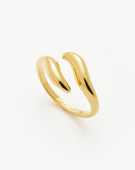 Savi Signature Open Ring | 18k Gold Vermeil