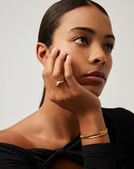 Savi Signature Stacking Ring | 18k Gold Vermeil