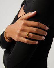 Savi Signature Stacking Ring | 18k Gold Vermeil