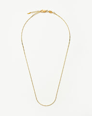 Savi Textured Link Chain Necklace