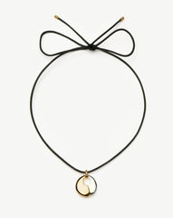 Sculptural Pebble Pendant Necklace Set | Mixed Metal