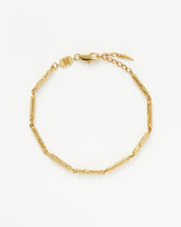Wavy Ridge Chain Bracelet