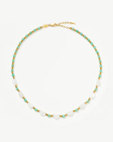 Zenyu Gemstone Beaded Choker