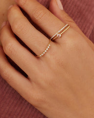 Diamond Row Ring