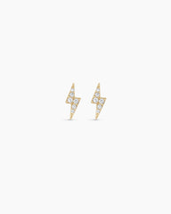 Diamond Lightning Studs