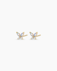 Opal Butterfly Studs