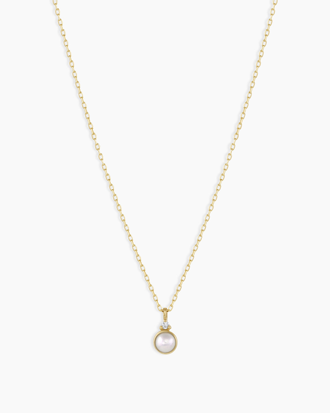 14k Gold Birthstone Necklace