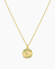 Birthstone Coin Necklace